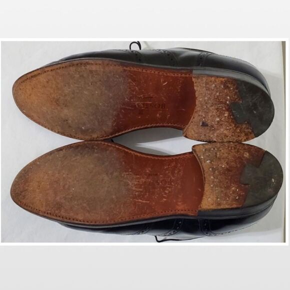 Vintage Bostonian Impression Men Size 10 Wingtip Black Dress Shoes main image 8